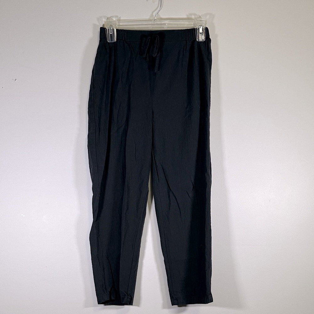 SHEIN Cotton Pull on Pants Black Large